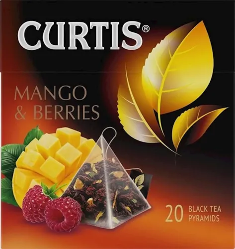  Mango&Berries Tea Black with Orange Zest and Exquisite Mango and Raspberry Aroma