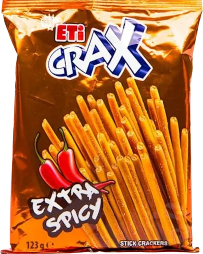 Çubuqlar Crax Асılı qırmızı acı bibər dadı ilə
