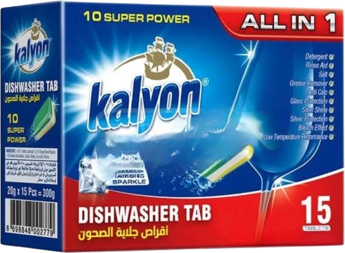 Qabyuyan maşın üçün tablet 15 əd