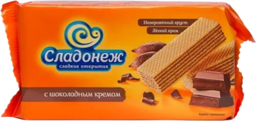 Waffles Sladonezh Chocolate