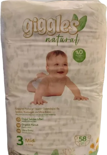 Uşaq bezi Natural Jumbo pack mini 4