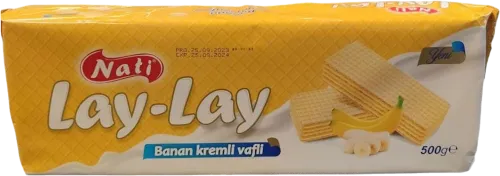 Vafli Lay-Lay açıq rəngli