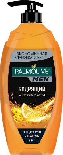 Мужской гель для душа и шампунь Men 2в1 Цитрусовый заряд