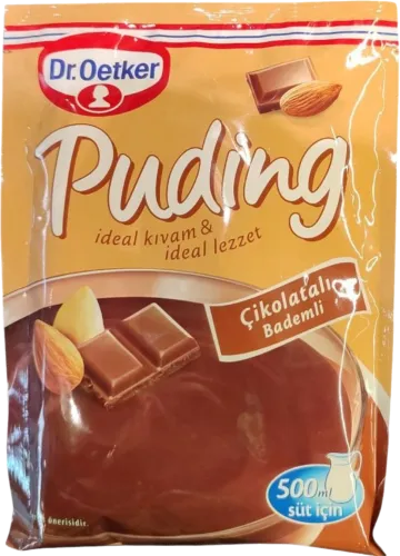 Puding şokoladlı
