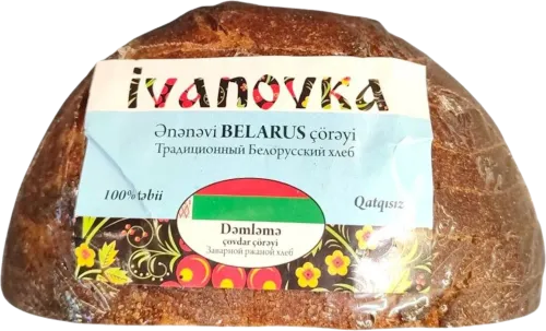Ənənəvi Belarus çörəyi İvanovka