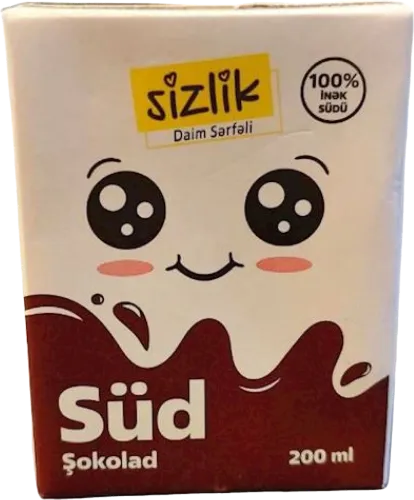 Süd şokoladlı