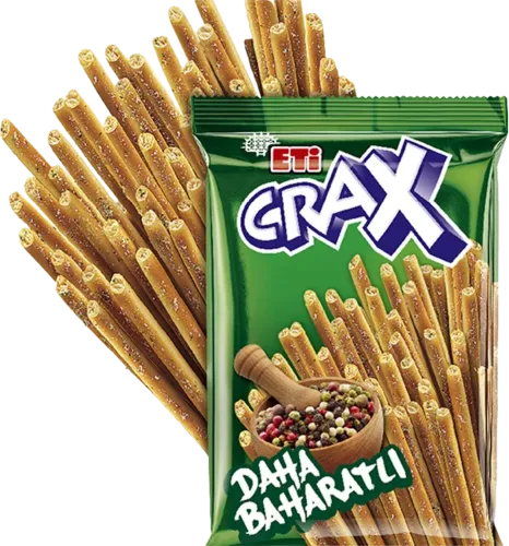Çubuqlar Crax Baharatlı ədviyyat dadı ilə