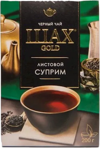 Səpələnən qara çay Gold Suprim berqamot ətirli