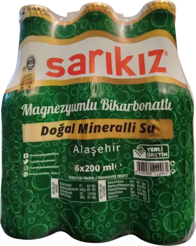  Mineral Water 6 bottles of