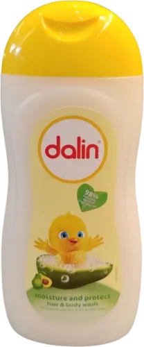 Uşaqlar üçün saç və bədən şampunu 