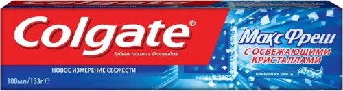 Diş məcunu MaxFresh Partlayan nanə gel