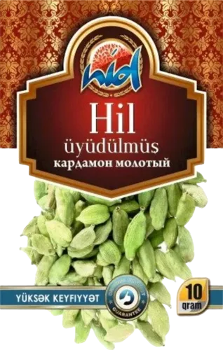 Üyüdülmüş kardamon Hil 
