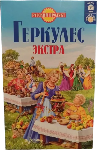 Yulaf dənələri Gerkules extra Russkiy produkt