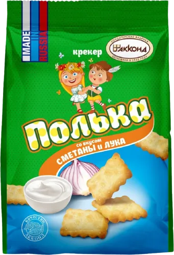 Soğan və xama ilə krekerlər Akkond