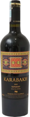 Red dry wine Xan Qarabag Saperavi