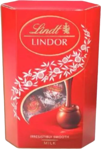 Конфеты Lindor молочный шоколад коробка