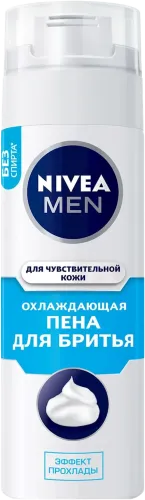 Təraş köpüyü Men Sərinləşdirici Həssas dəri üçün Spirtsiz