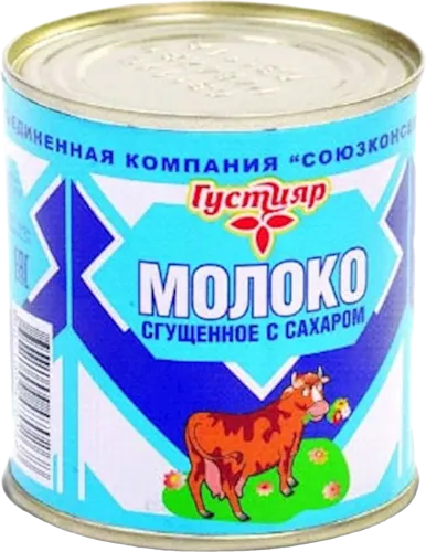 Сгущенное молоко с сахаром 
