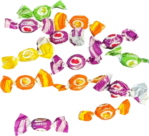 Mini fruit glass candies 