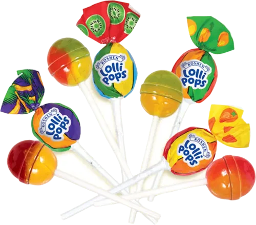 Konfetlər sormaq üçün Lollipops Qarışıq Meyvəli