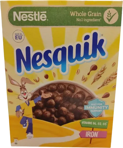 Quru səhər yeməyi Nesquik şokoladlı toplar