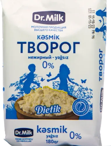 Творог Dr.Milk 0%