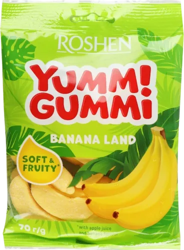 Marmelad Yumm Gummi Banan Land