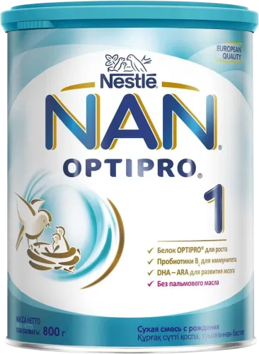 Quru süd qarışığı NAN 1 Optipro 0aydan