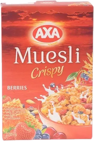 Səhər yeməyi muesli bal və giləmeyvəli