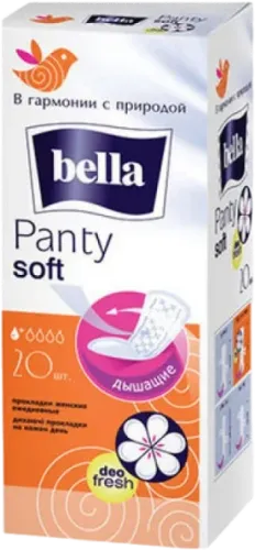 Gündəlik qadın bezləri Panty Soft