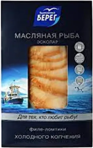 Филе жирной рыбы, ломтик