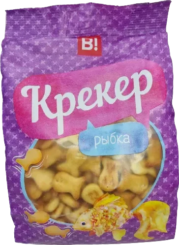 Balıq Fiqurlu Kreker