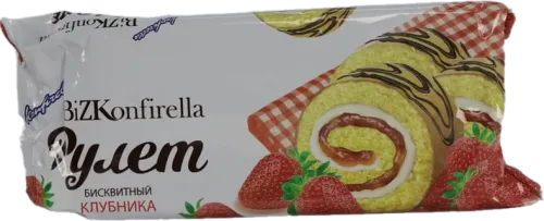 Bizkonfirella Çiyələkli Rulet