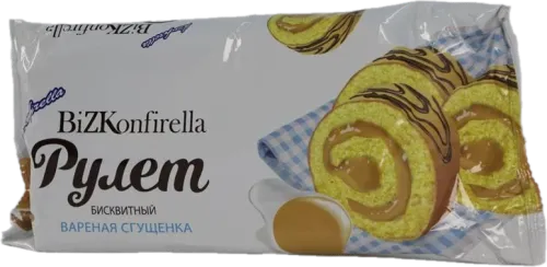 Bizkonfirella Qatılaşmış Süd Ruleti