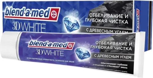 3D kömürlü diş pastası