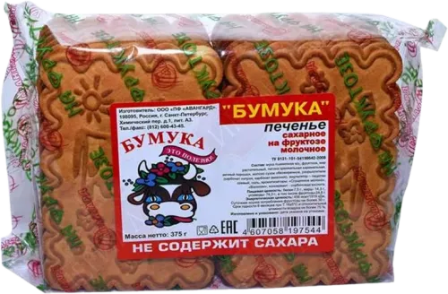 Bumuka Молочное Печенье с Фруктозой