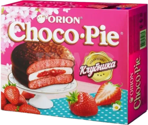 Choco Pie Çiyələkli