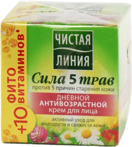 Крем для лица Сила 5 трав