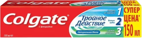 3 rəngli diş pastası