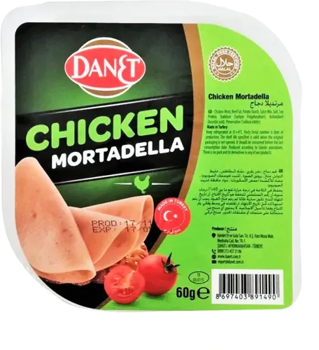 Toyuq Mortadella Kolbasası