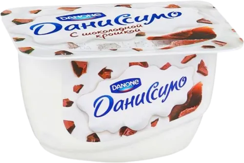 Danissimo Йогурт с творогом и шоколадом