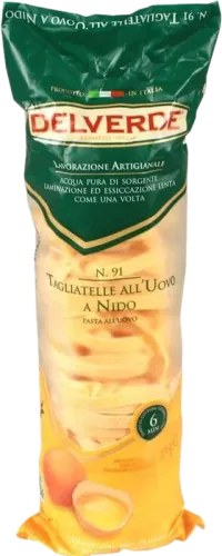 Yumurtalı Tagliatelle Makaron
