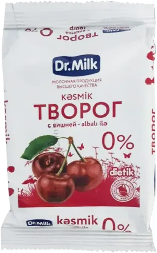 Dr.Milk творог с вишней