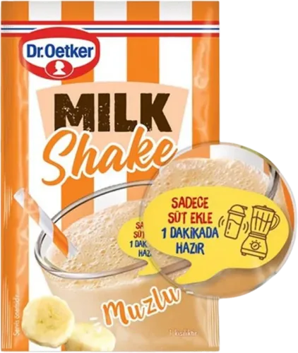 Bananlı Jele Milkshake