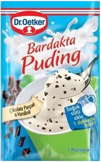 Şokoladlı Vanilli Puding