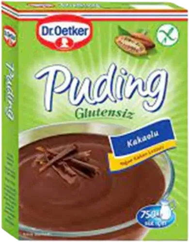 Qlutensiz Kakaolu Puding