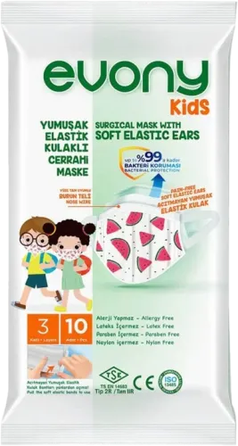 Uşaq üçün 3 qatlı maska