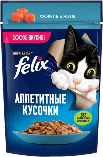 Cat Food Trout in Jelly