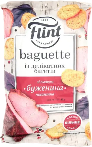 Сухарики со свининой