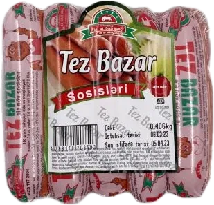 Tez Bazar sosiskaları